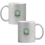 Ana Cană cu Glitter 350ml - Gri