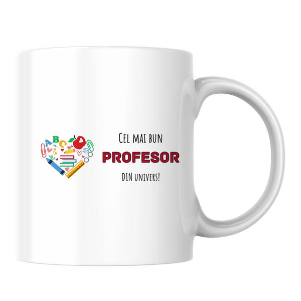 Cel mai bun profesor din univers - Cană albă (o parte)