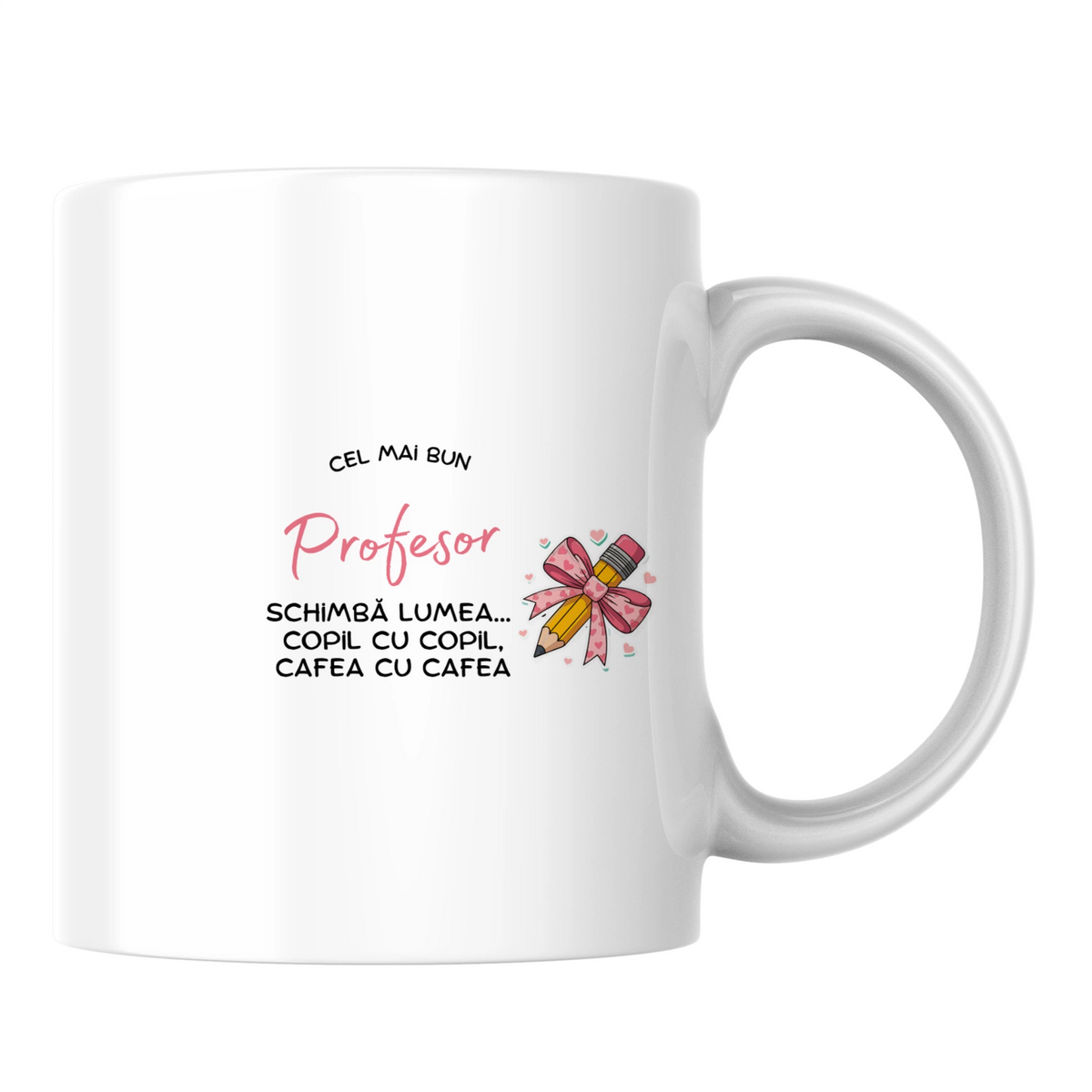 Cel mai bun profesor - Cană albă (o parte)