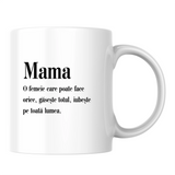 Mama găsește totul - Cană albă (o parte)