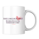 Bunico, la mulți ani de 8 martie - Cană albă (o parte)