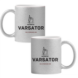 Vărsător autentic (personalizată) Cană cu Glitter 350ml - Gri