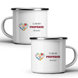 Cel mai bun profesor din univers - Cană albă - cana metalica