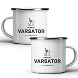 Vărsător autentic (personalizată) - Cană albă - cana metalica