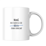 Mereu băiețelul tău - Cană albă (o parte)