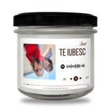 Te iubesc Lumânare parfumată din soia