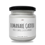 Pur și simplu, ca să o aprinzi Lumânare parfumată din soia