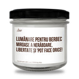 Zodia Berbec. Miroase a nerăbdare și libertate Lumânare parfumată din soia