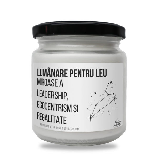 Zodia Leu Lumânare parfumată din soia