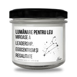 Zodia Leu Lumânare parfumată din soia