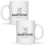 Săgetător autentic (personalizată) - Cană albă (ambele parti)
