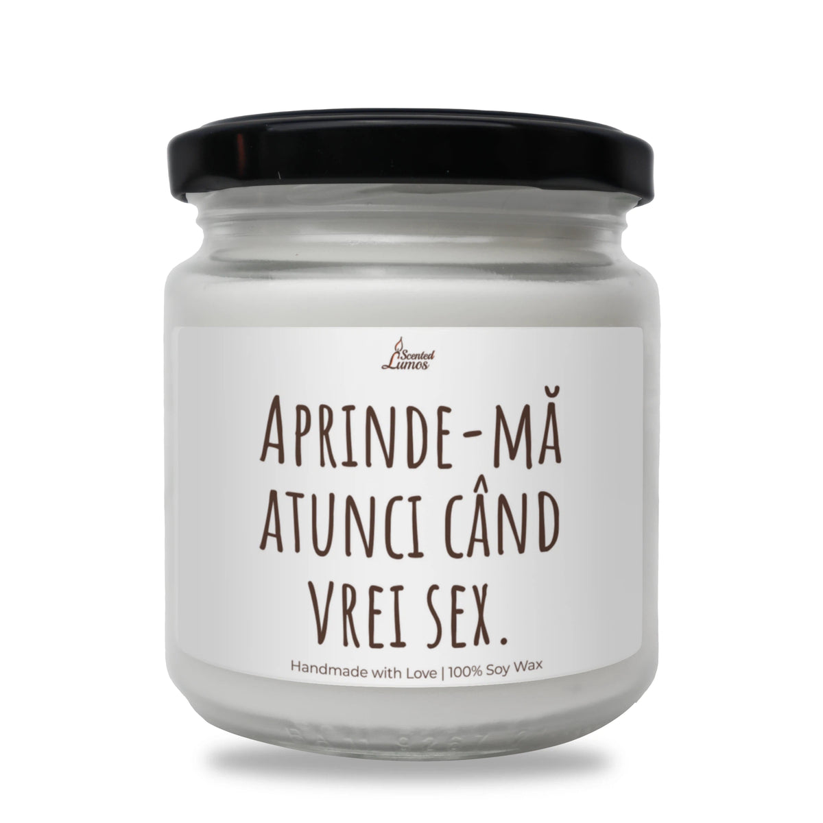 Aprinde-mă atunci când vrei sex Lumânare parfumată din soia