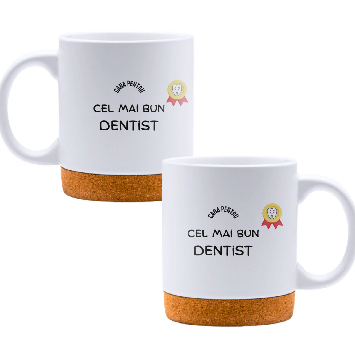 Dentist - Cană albă - cana cu pluta