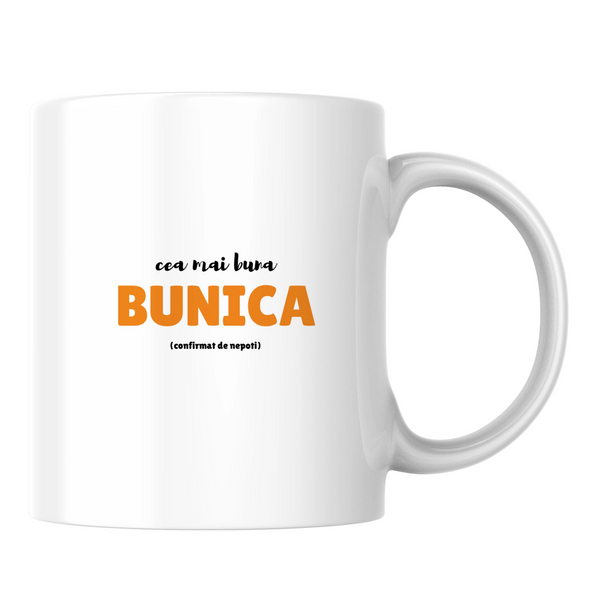 Cea mai bună bunică - Cană albă (o parte)