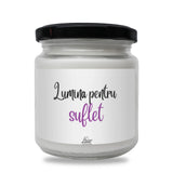 Lumină pentru suflet Lumânare parfumată din soia