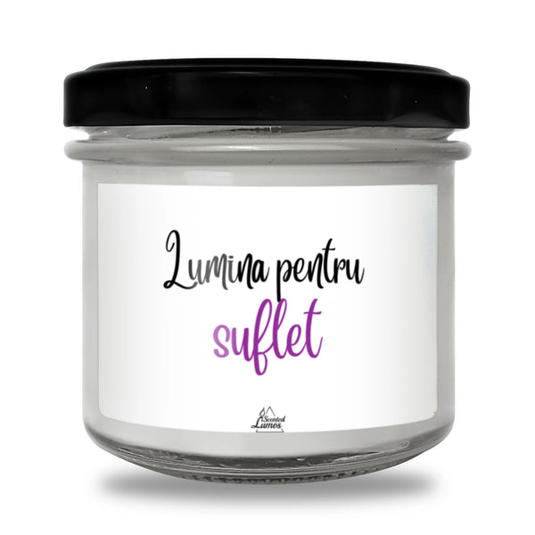Lumină pentru suflet Lumânare parfumată din soia
