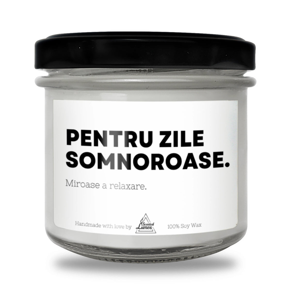 Pentru zile somnoroase Lumânare parfumată din soia