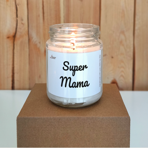 Super mama! Lumânare parfumată din soia