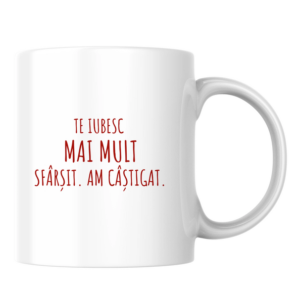 Te iubesc mai mult. Sfârșit - Cană albă (o parte)