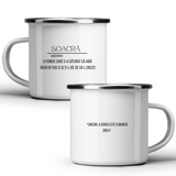 Soacră, definiție - Cană albă - cana metalica