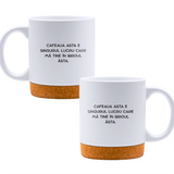Această cafea - Cană albă - cana cu pluta